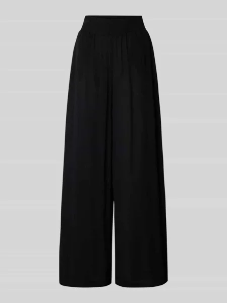 Spodnie szerokie z model ‘MENNY’ czarne