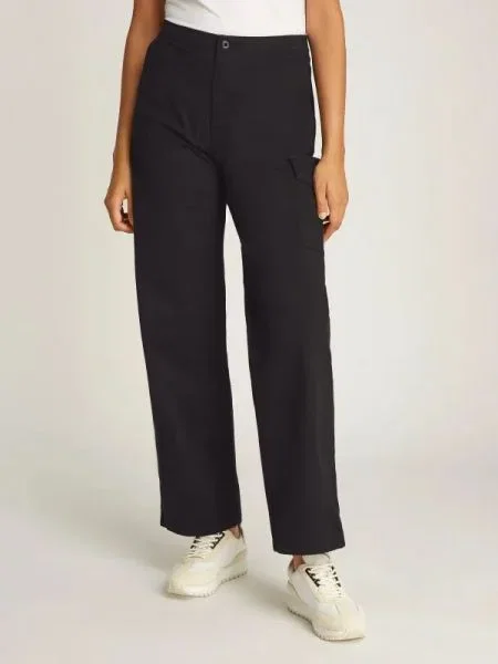 CALVIN KLEIN JEANS Cargo nadrág fekete