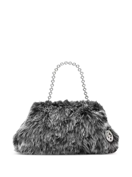 Listová kabelka Michael Kors čierna