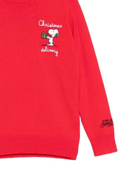 Sweter dziecięcy Mc2 Saint Barth czerwony