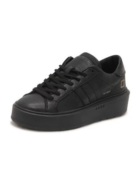 Sneakersy D.a.t.e. na platformie czarne
