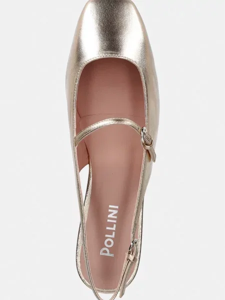 Кожаные балетки Pollini