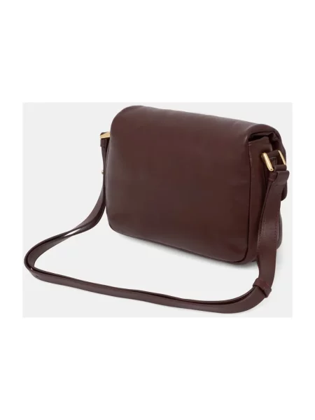 A.P.C. torebka crossbody skórzana sac grace soft czerwona