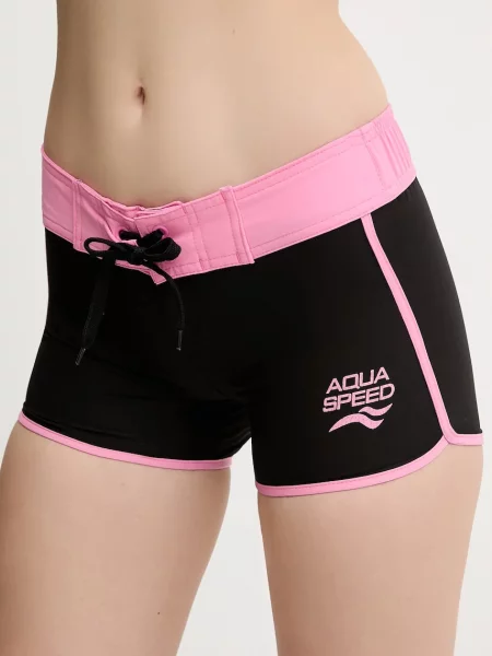 Aqua Speed plavecké šortky dámske čierna