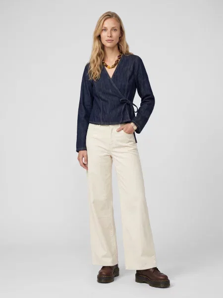 Blugi cu picior larg Levi's® alb