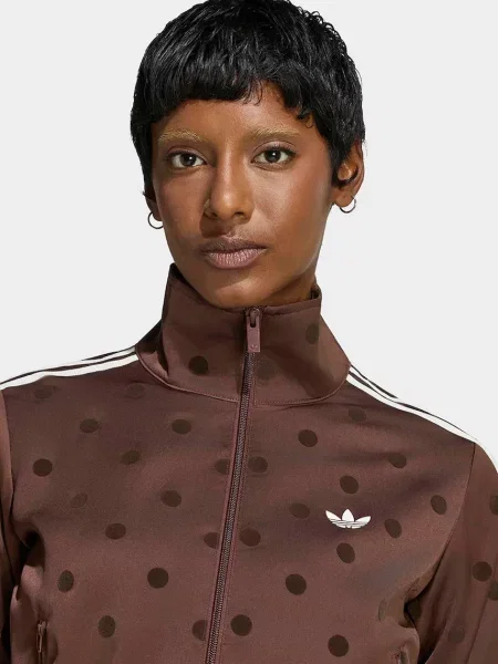 Атласный свитер Adidas Originals в горошек