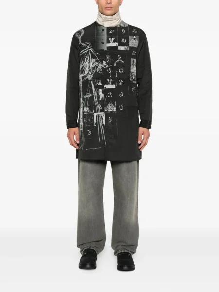 Palton Yohji Yamamoto negru