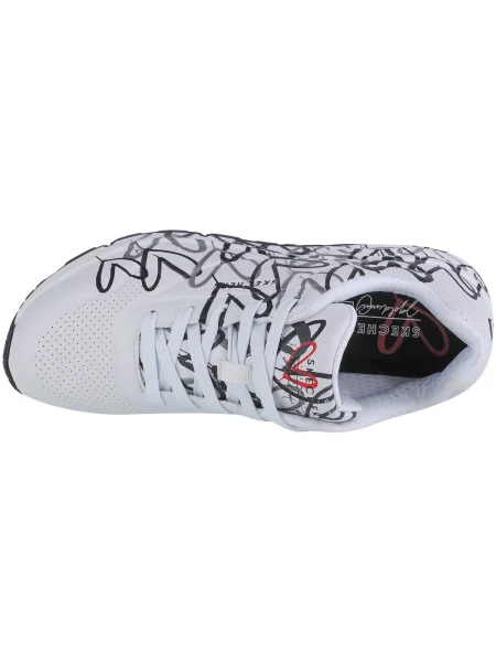 Pantofi Skechers alb