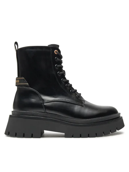 Кубинки Pepe Jeans с платформа с лека изолация QUEEN HANDLER черно