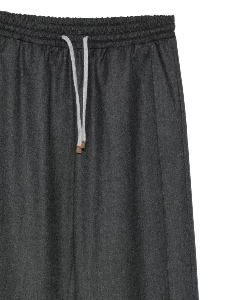 Pantaloni Barba cu cordon gri