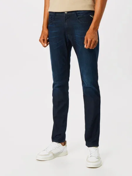 REPLAY Jeans Anbass închis albastru