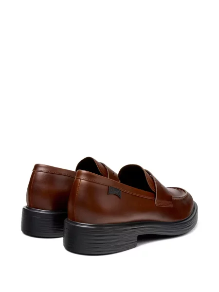 Pantofi loafer Camper din piele maro