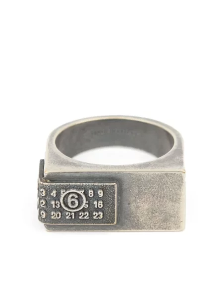 Inel Mm6 Maison Margiela argintiu