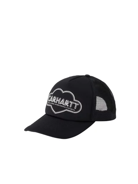 Carhartt WIP Șapcă / alb negru