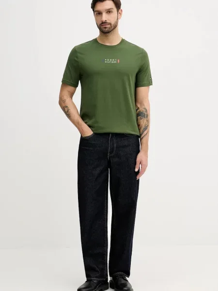 Tommy Hilfiger tričko zelené