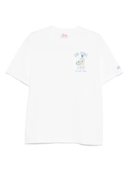 Тениска Mc2 Saint Barth от джърси бяло