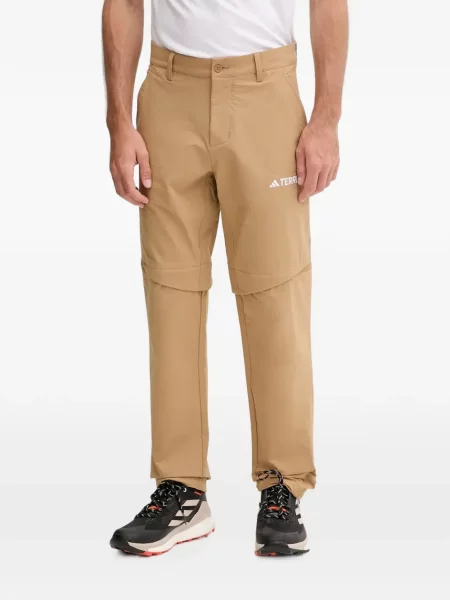 Csíkos tornaterem rövidnadrág Adidas nyomtatás kék