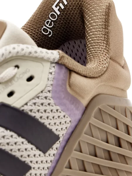 Prugaste tenisice Adidas Adizero s vezicama od brušene kože crna