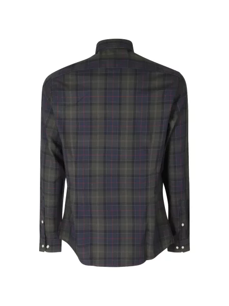 Lung cămașă Barbour verde