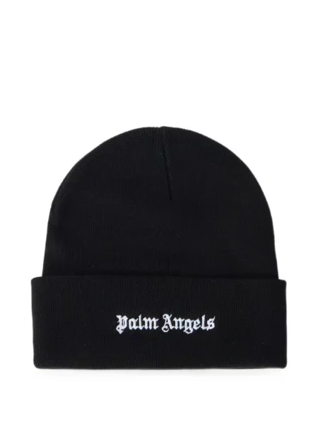 Căciulă Palm Angels cu autograf negru