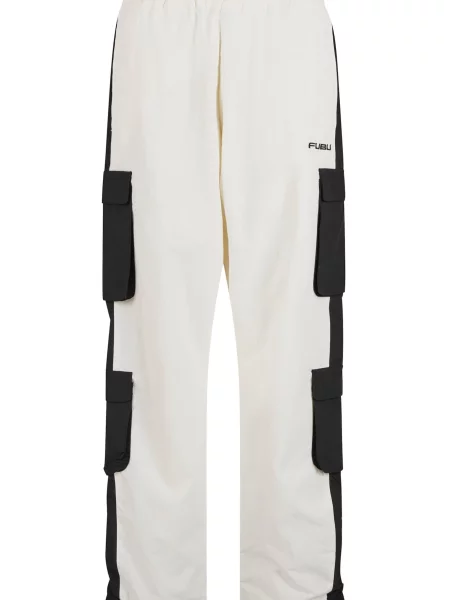 FUBU Pantaloni cu negru alb