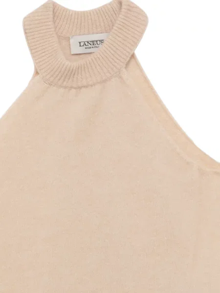 Top Laneus cu gât halter