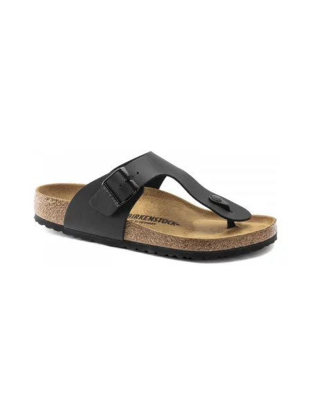 Papuci Birkenstock din piele negru