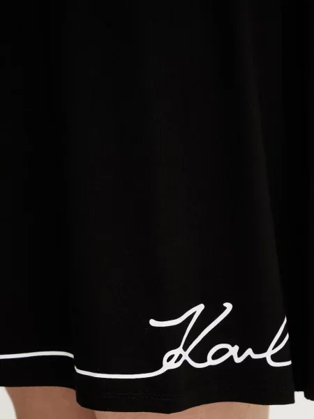 Ночная рубашка Karl Lagerfeld черная