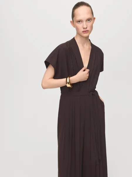 Комбинезон Mango коричневый