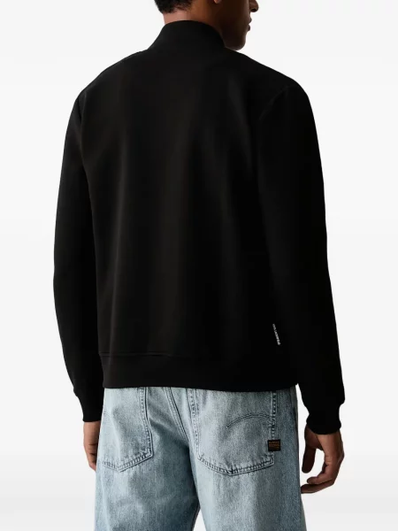 Pulover Karl Lagerfeld din jacard negru