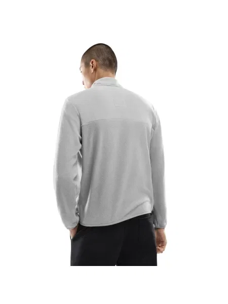 Bluza z cienkiego polaru Sporty zimowe Siroko Limestone szara
