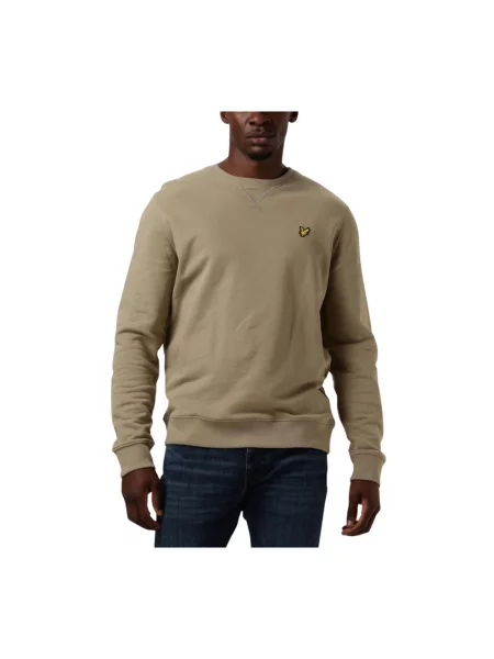Bluza Lyle & Scott klasyczna zielona