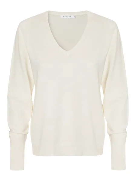 TATUUM Pulover alb
