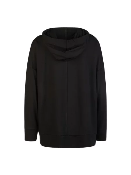 Bluza z kapturem Doris Streich z kapturem czarna