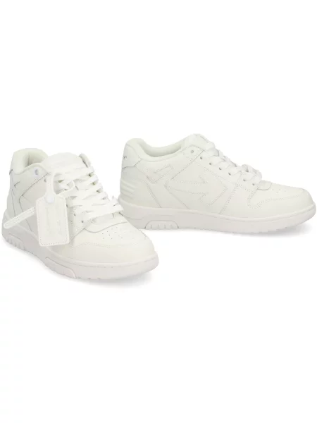 Off-White Out of Office sneakersy skórzane białe
