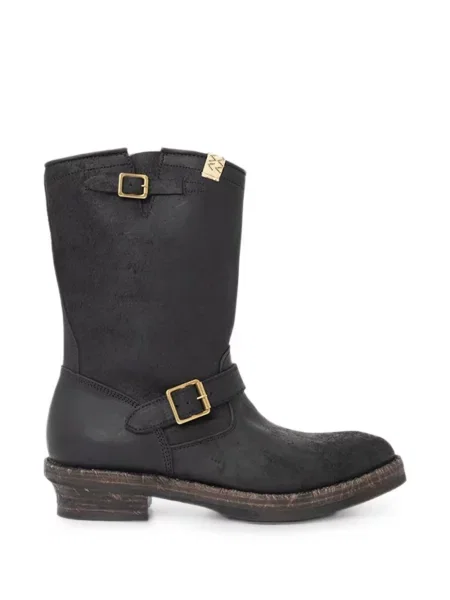 Botine Visvim din piele negru