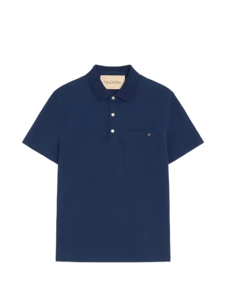 Tricou polo Valentino Garavani albastru