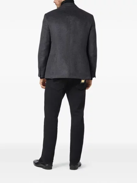 Sacou Billionaire cu broderie gri