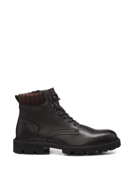 Botine Hugo din piele maro