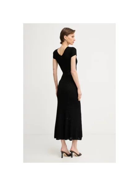Sukienka maxi Guess czarna