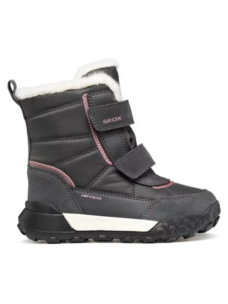 Geox Snehule J Trekkyup Girl B Abx D Tmavosivá