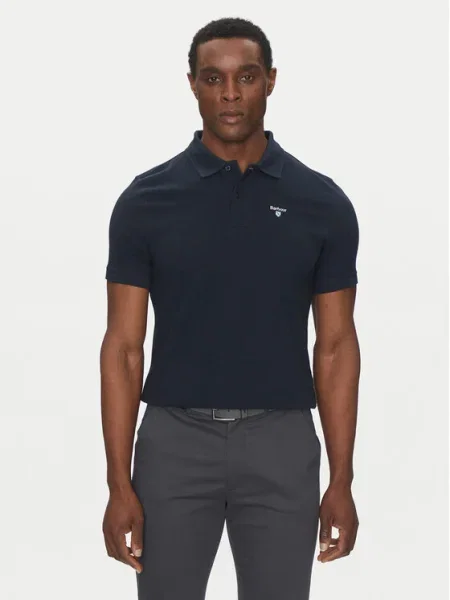 Barbour Tricou polo Original Sports Bleumarin Tailored Fit
