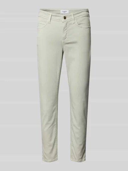 Jeansy o skróconym kroju slim fit model ‘PIPER’ Cambio