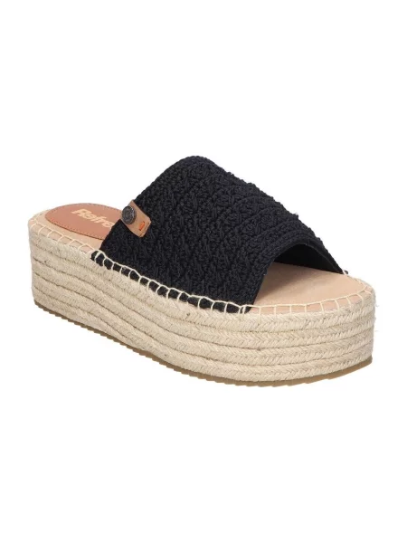 Espadrile Refresh crna