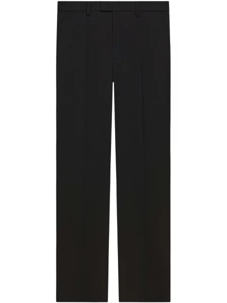 Pantaloni Courreges de lână negru