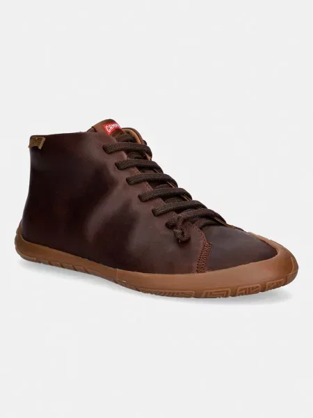 Sneakerși Camper din piele maro
