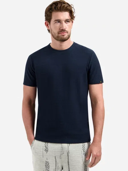 No Excess Tricou închis albastru