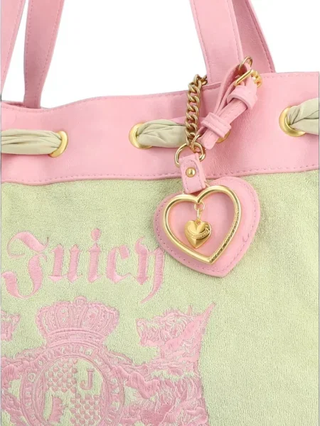 Geantă shopper Juicy Couture verde