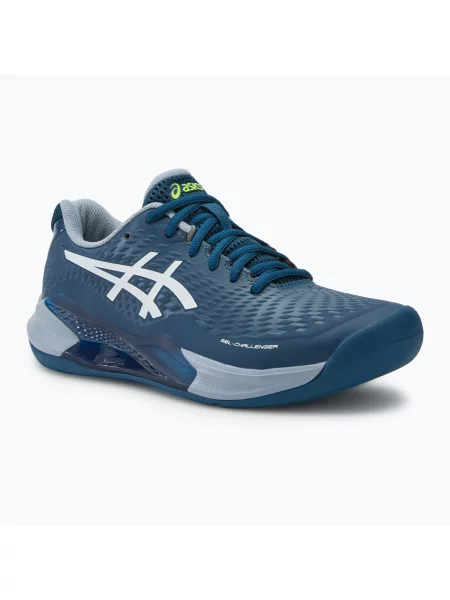 Încălțăminte de tenis pentru bărbați ASICS Gel-Challenger 14 Indoor mako blue/white alb