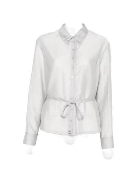 Talie cămașă Low Classic clasică cu legături gri